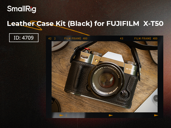 Amazon.com : SmallRig X-T50 Half Leather Case Kit with