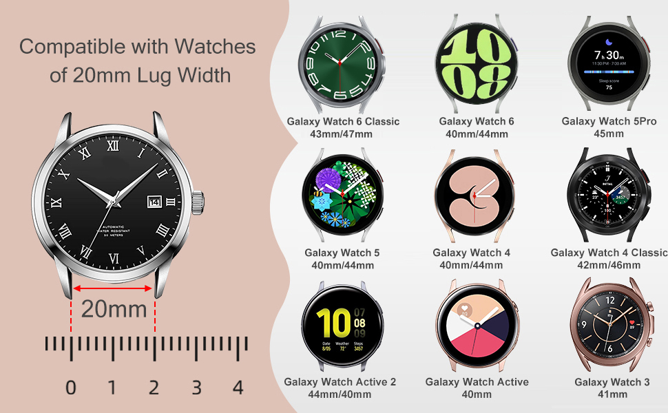 galaxy watch 6 bands