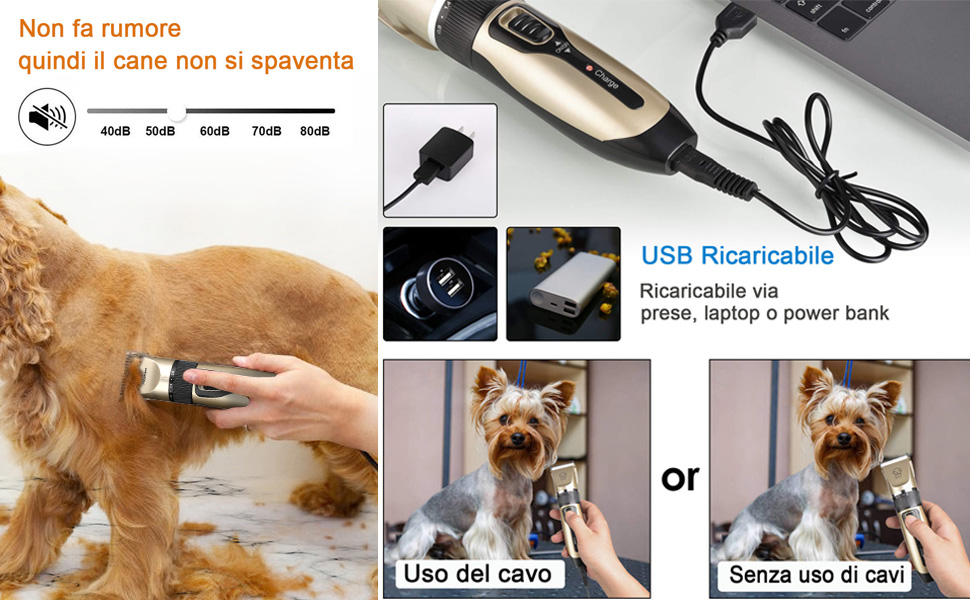 Tosatrici Per Toelettatura Per Cani