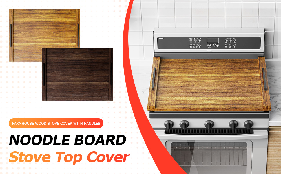 ZGO Noodle Board Stove Cover Wood Stove Top Cover with
