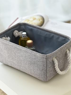 Amazon.co.jp: TheWarmHomeかご バスケット 収納 かご 30cm×20cm