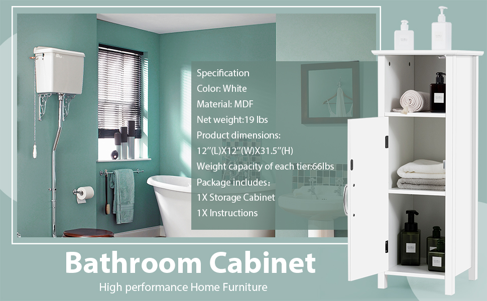 Bathroom floor Cabinet