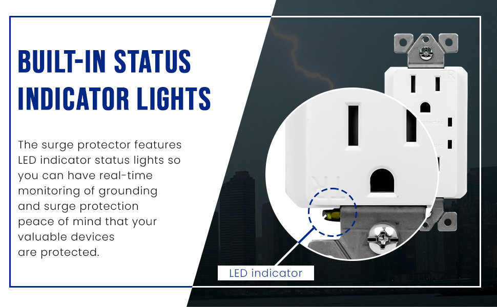 Surge Protector Receptacle