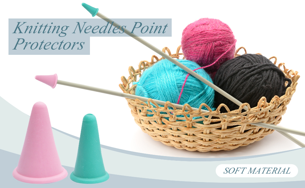 knitting needle caps