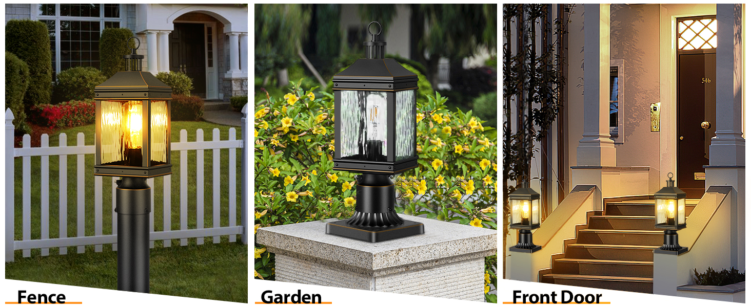 outdoor post lights