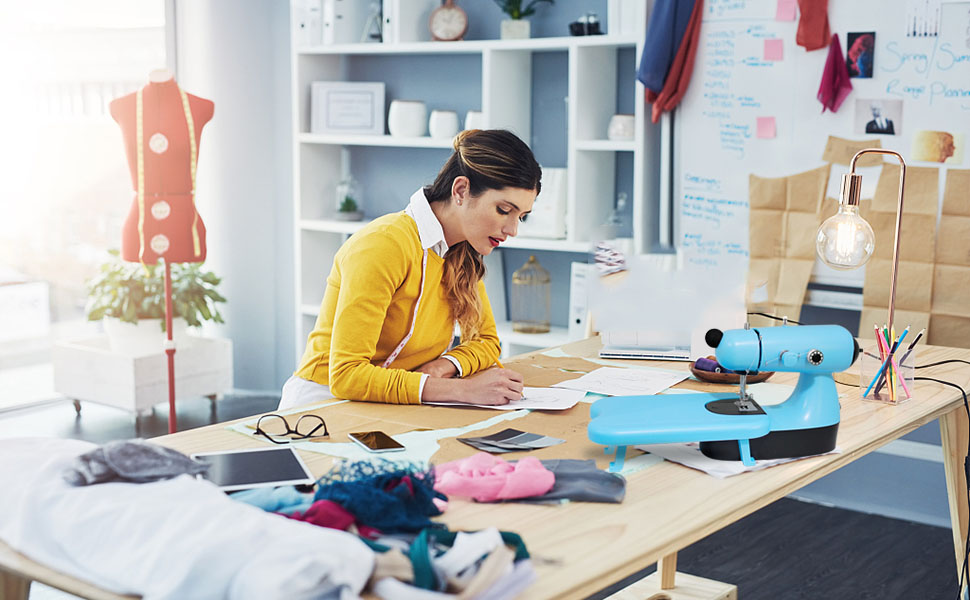 YEQIN Mini Sewing Machine Portable Small Sewing Machines