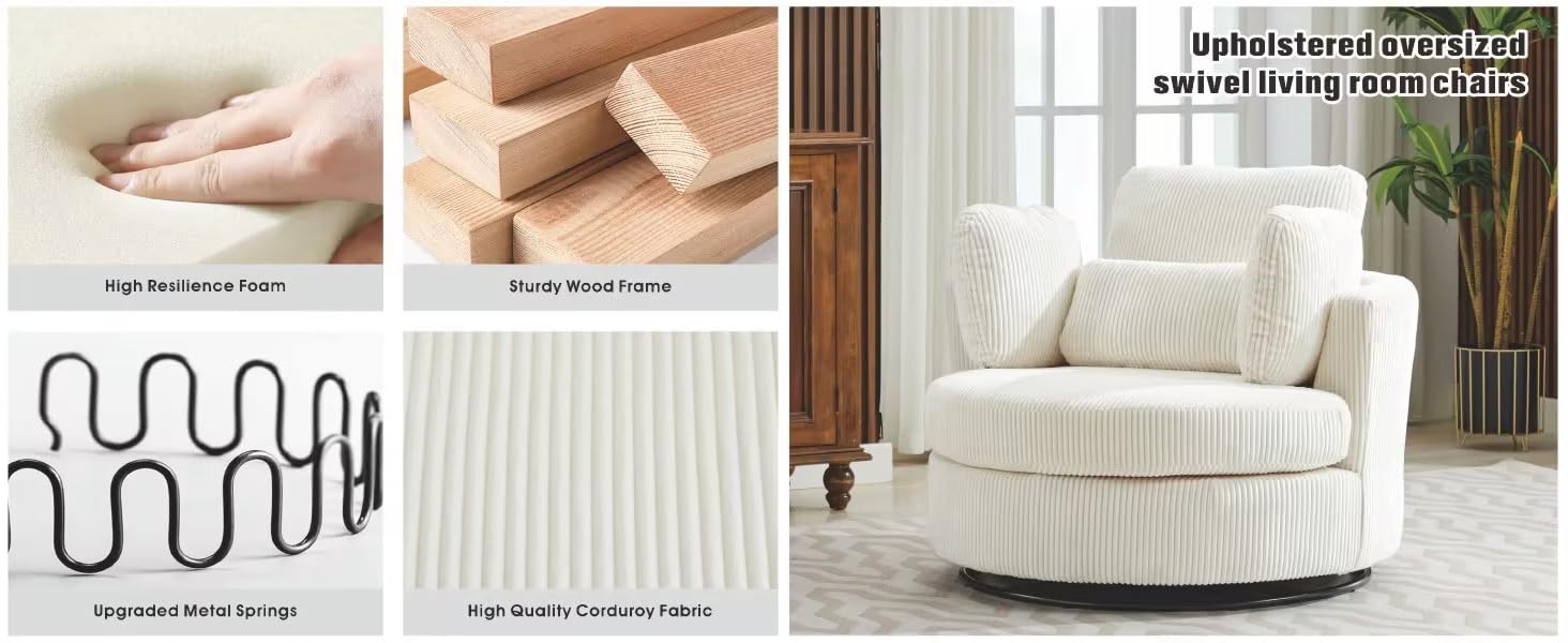 swivel accent chair