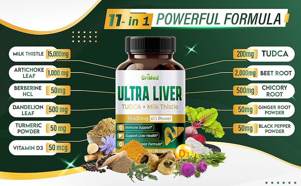 Ultra liver support supplement