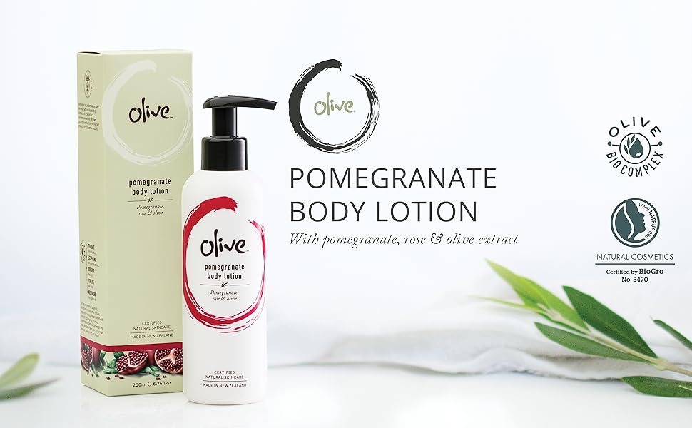 Olive Natural Pomegranate Body Lotion 6.76fl.oz Beauty
