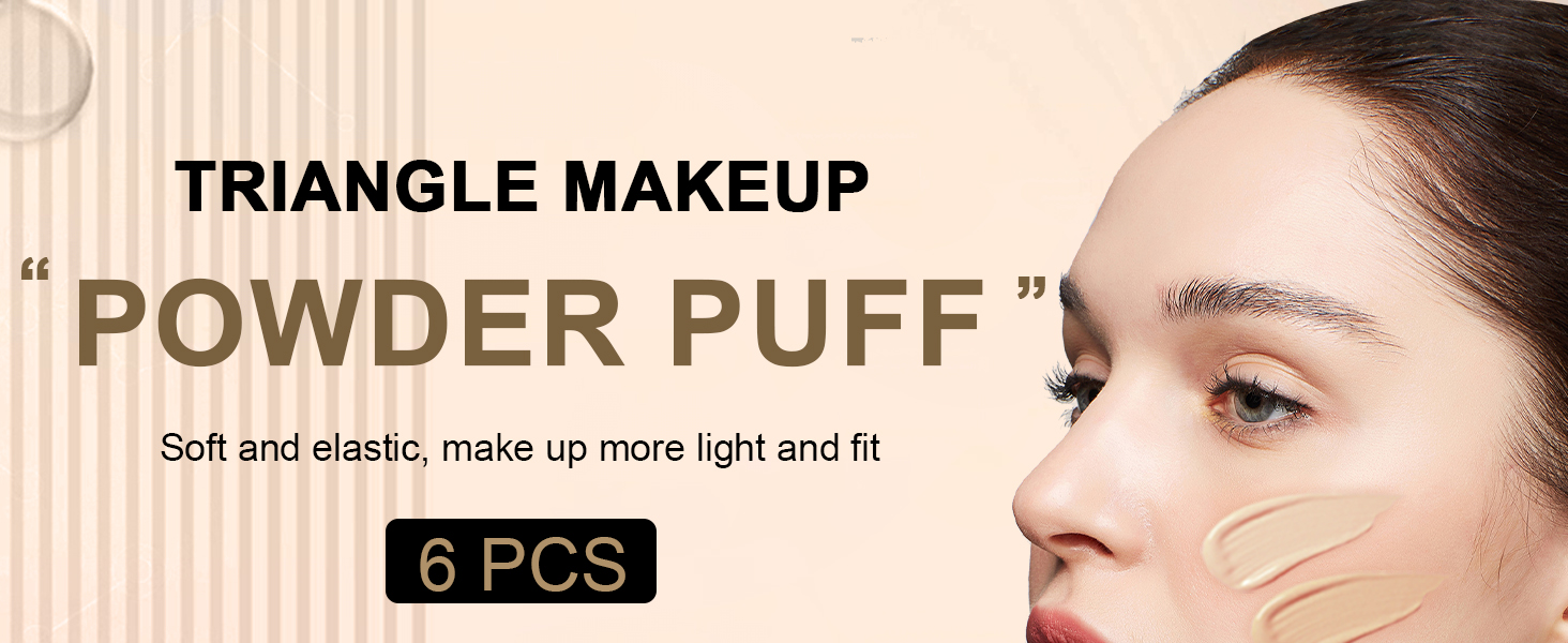 powder puff face triangle