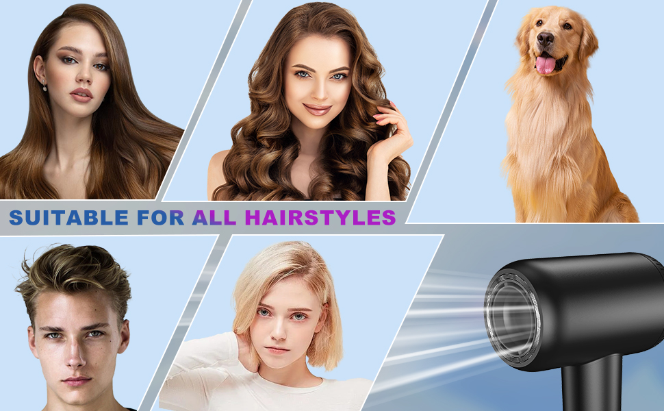 Amazon.com : Hair Dryer, 180000 RPM High-Speed Blow Dryer