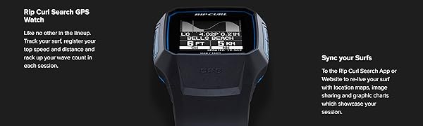 Amazon.com: Rip Curl Search GPS 2 Surf Watch, Blue 21, One