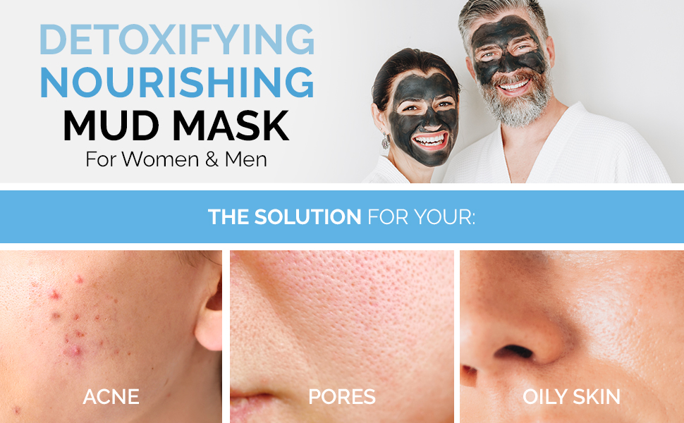 Dead Sea Mud Mask for Face Care Body Mud Mask with