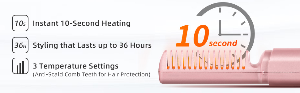 Rechargable Mini Hair Straightener