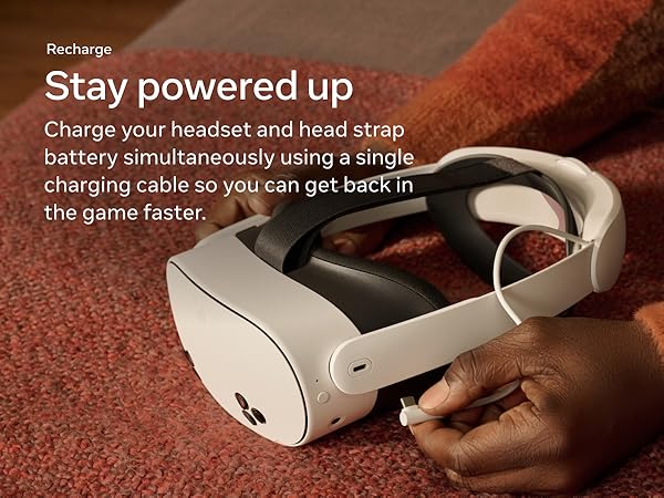 Amazon.com: Meta Quest Elite Strap with Battery — Works with