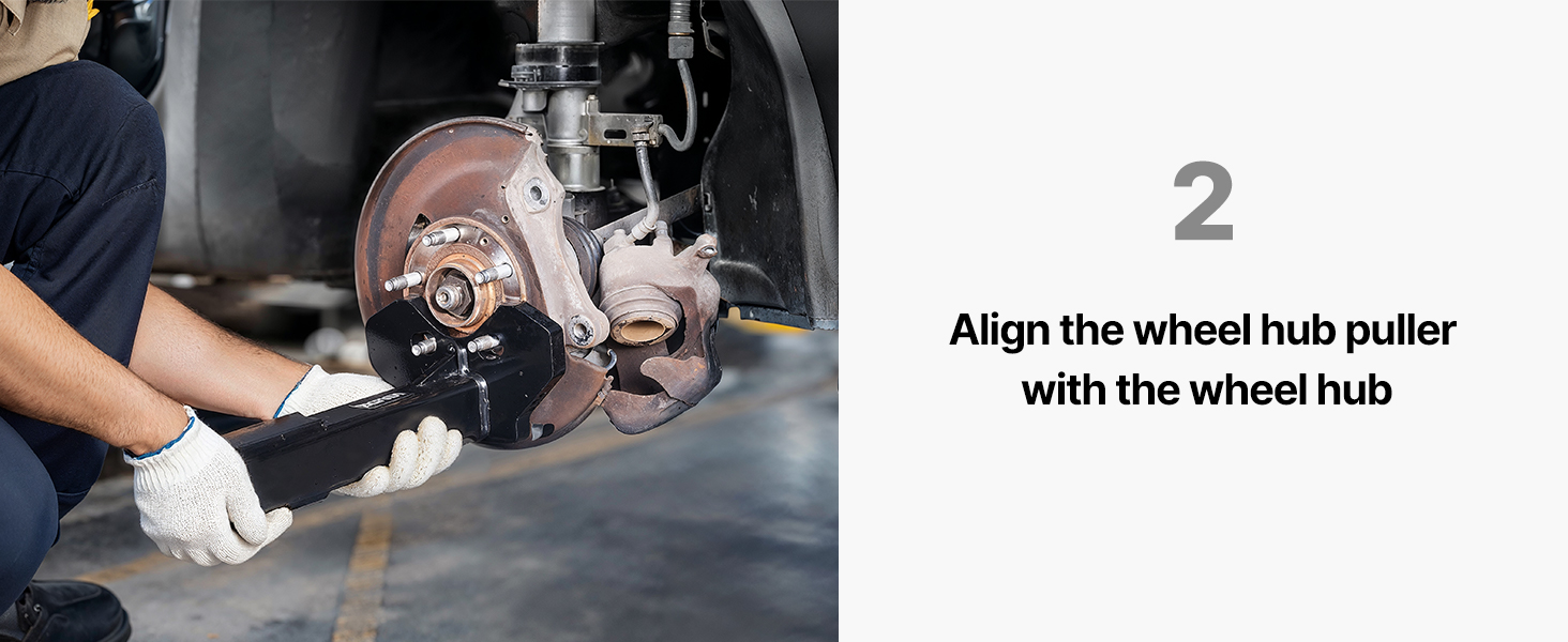 wheel bearing hub removal tool kit