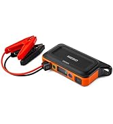 NEBO 1500A Portable Car Battery Jump Starter | 22.9Wh Power Supply Jump Box Restarts 12V Trucks &...