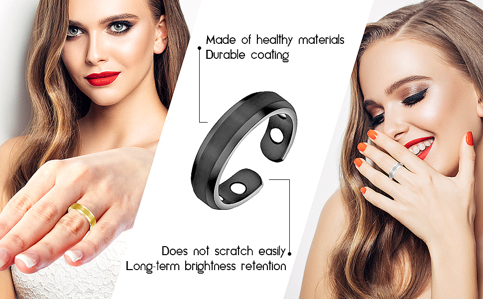Lymphatic Drainage Therapeutic Ring Copper Rings