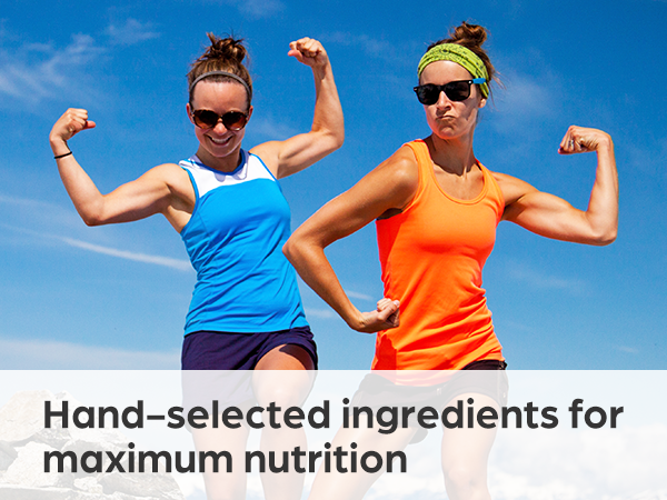 hand-selected ingredients for maximum nutrition
