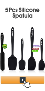 5Pcs Silicone Spatula