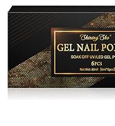 Shining She UV Nagellack Rot,6 Farben Glitzer Rot Burgunder Dunkel Gel Nagellack Set Soak-Off UV ...