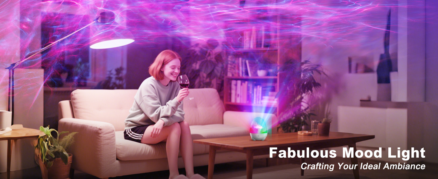 led light projector for bedroom