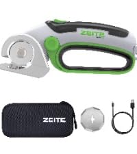 ZEITE 4V Cordless Electric Scissors Cardboard Cutter with 1