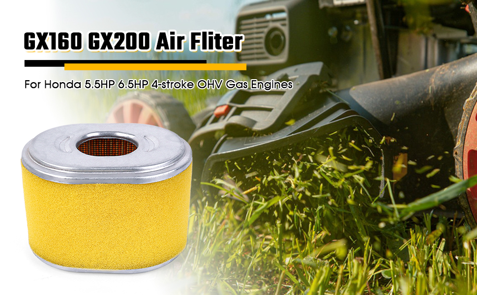 Amazon.com: 2 Pack GX160 Air Filter for Honda GX200 AFZE18 GX140 ...