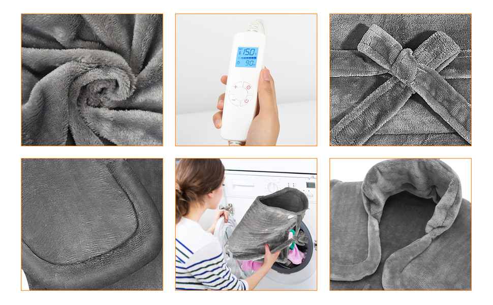 Keylitos Wearable Heating Pad Vest, 37x24'' XL Extra Large Heat Pad