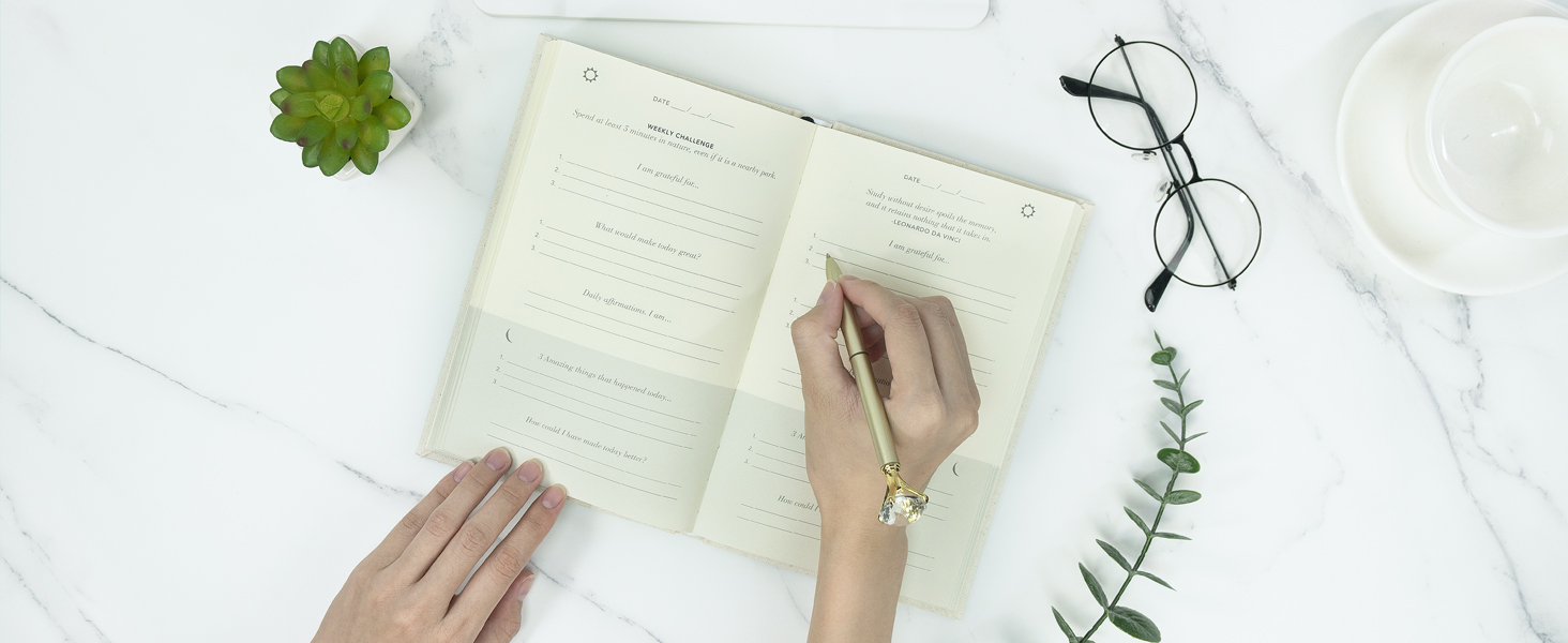  5 Minute Journal with Prompts