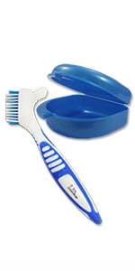 Denture Brush and Storage Case