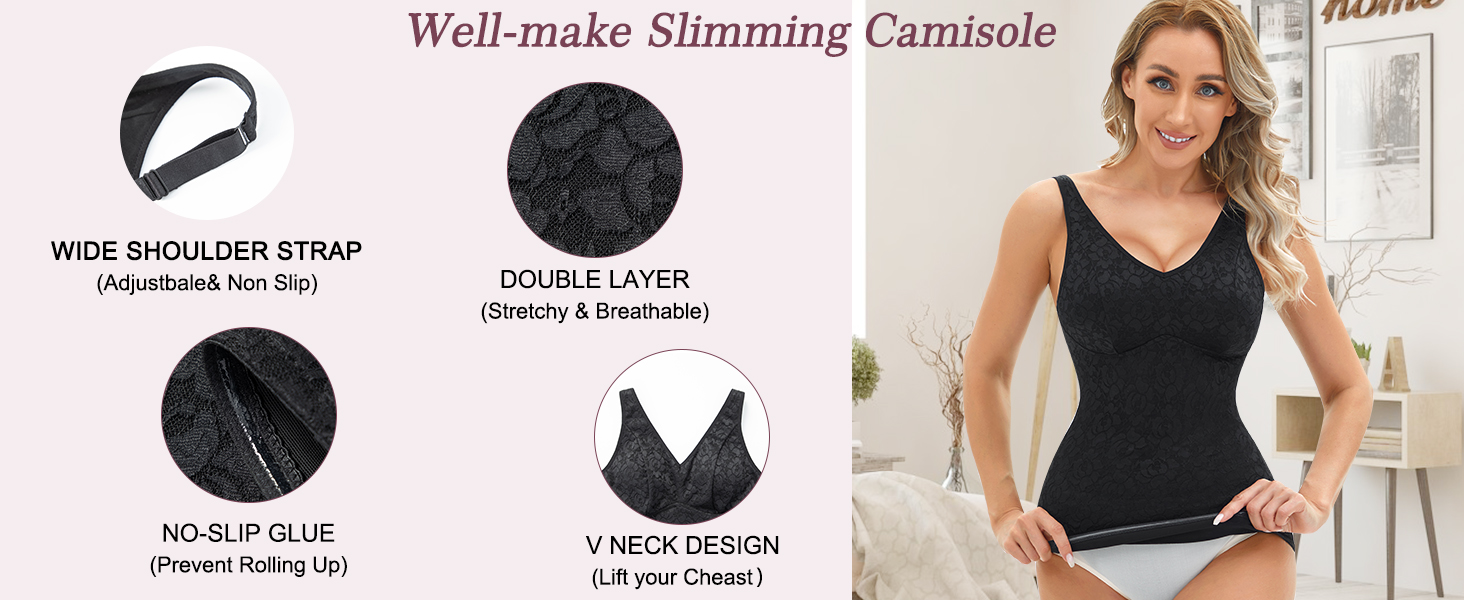 tank top shapewear for women
