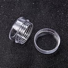 tiny makeup sample jars