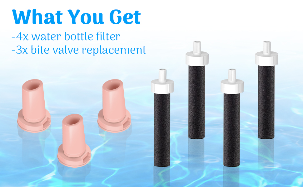 Valve Replace for Brita Water Bottle 3 Pcs Silicone