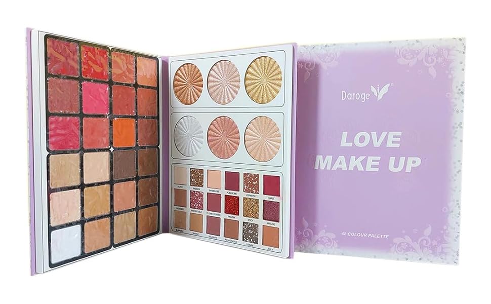 COSLUXE 48 Color Makeup Palette #Daroge