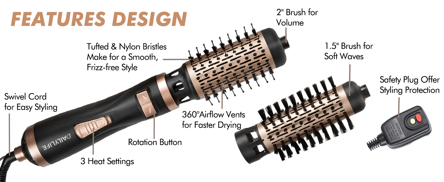 hair dryer brush
