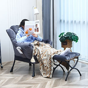 DarkGrey Armchair Set