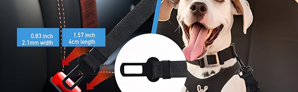 fancigo dog seat belt fit any car