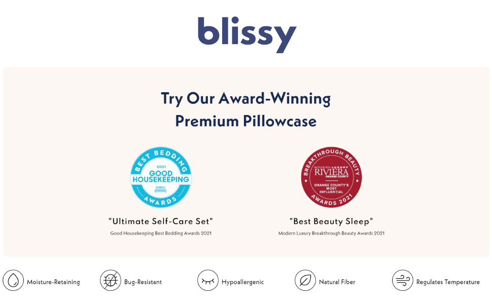 Blissy Toddler Silk Pillowcase 100 Pure Mulberry Silk