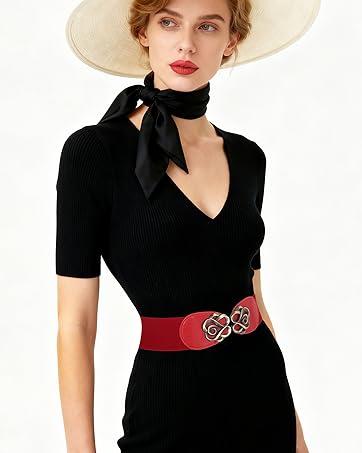 Women Stretchy Belts for Dresses