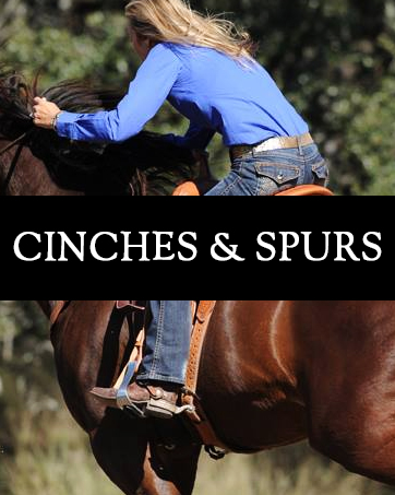 cinches and spurs