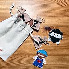 Finger Puppet with an organising bag