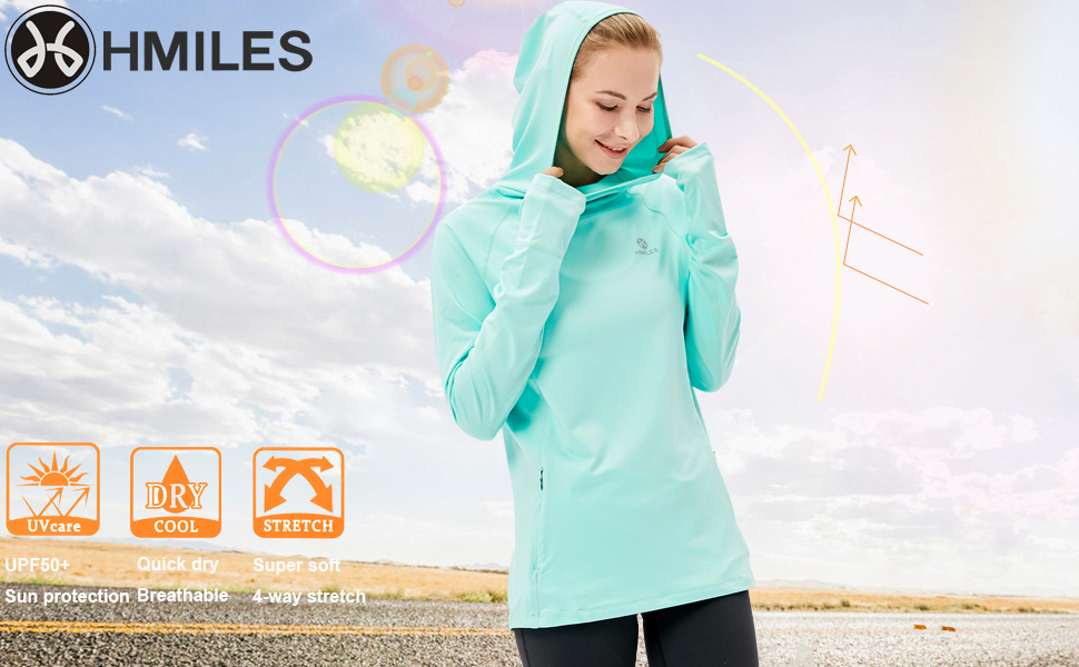 Womens Long-Sleeve Running Tops 