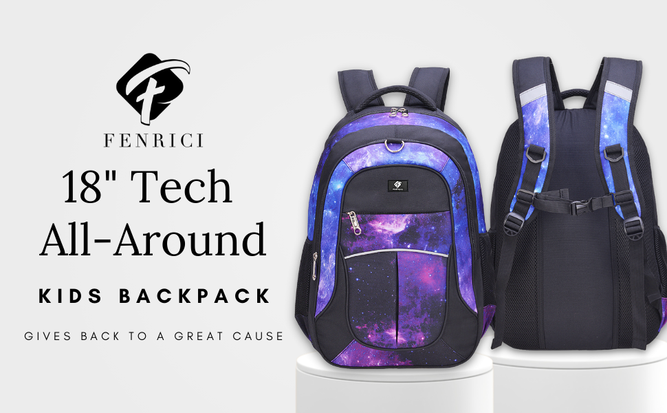 18" Tech All-Around Kids Backpack