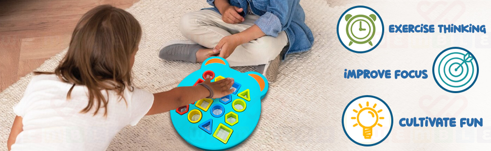 Wembley Shape Sorter Matching Board Game