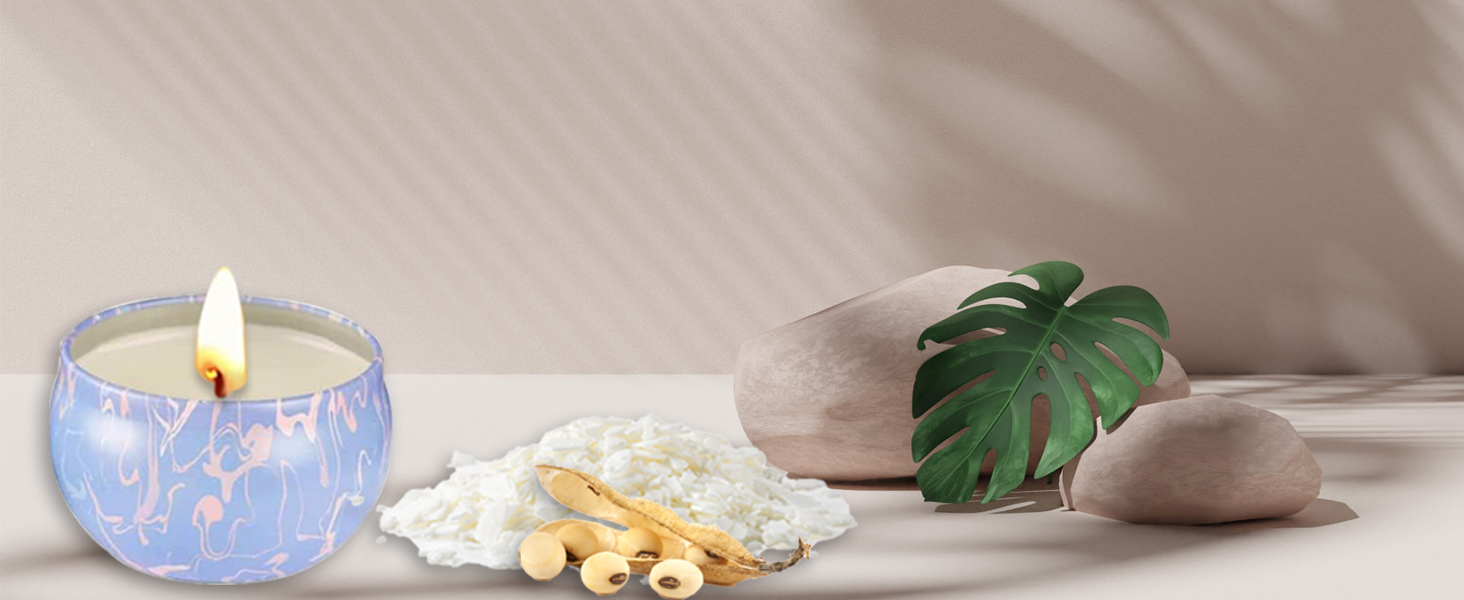 2.5oz Aromatherapy Candles for Home Scented Bath Yoga