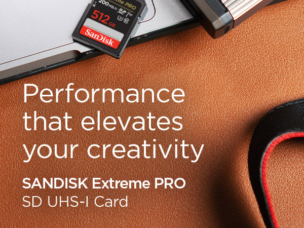 ■SDSDXPA-512G-JU3 [512GB] SanDisk 512GB Extreme PRO SDXC UHS-I Card - C10, U3, V30, 4K