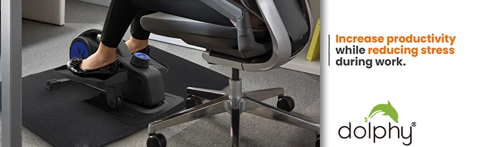 dolphy Elliptical Under Desk Exercise Equipment Exercise Elliptical Machine Mini Exerciser