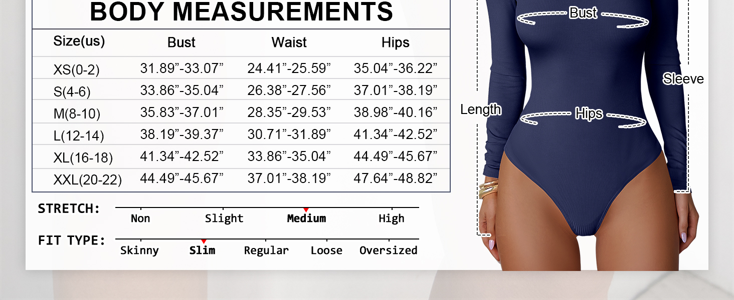 Women Long Sleeve Crew Neck Bodysuits Top TShirts Sexy Solid Trendy Clothes Outfits