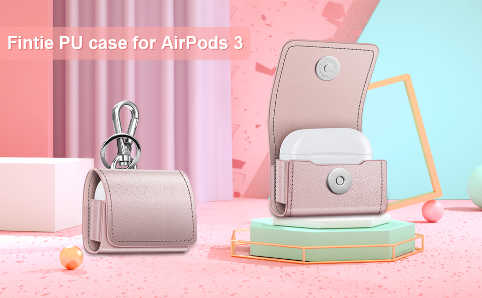 Fintie Case for Airpods 3 2021, Premium PU Leather